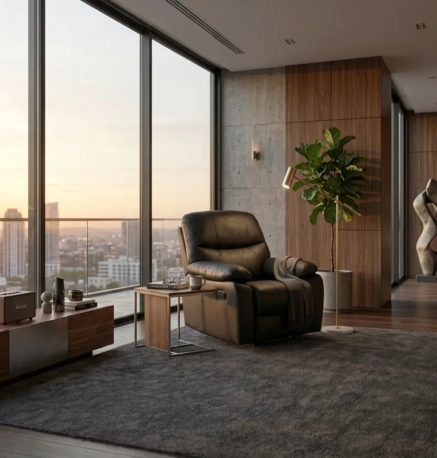 Ambiente cotidiano con sillones Palmar